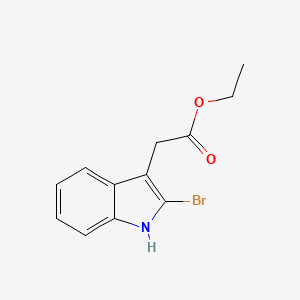 Ethyl (2-bromo-1H-indol-3-yl)acetate