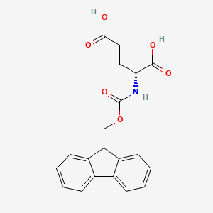 molecular formula C20H19NO6 B592775 Fmoc-D-Glu-OH CAS No. 104091-09-0