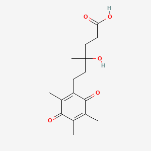 molecular formula C16H22O5 B592791 alpha-Tocopheronic acid CAS No. 1948-76-1