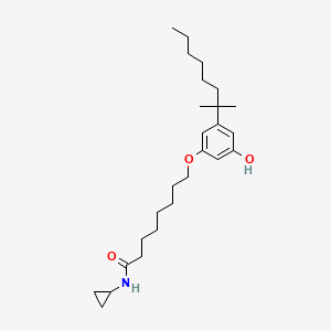 molecular formula C26H43NO3 B592808 CB-86 CAS No. 1150586-64-3