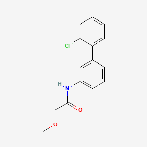 molecular formula C15H14ClNO2 B5928315 N-(2'-chlorobiphenyl-3-yl)-2-methoxyacetamide 