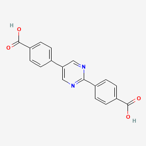 4,4'-(Pyrimidine-2,5-diyl)dibenzoic acid