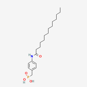 4-Tetradecanamidobenzylphosphonic acid
