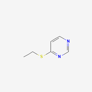 molecular formula C6H8N2S B592854 4-(Ethylsulfanyl)pyrimidine CAS No. 10132-15-7