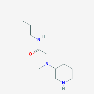 molecular formula C12H25N3O B5928556 N~1~-butyl-N~2~-methyl-N~2~-3-piperidinylglycinamide dihydrochloride 