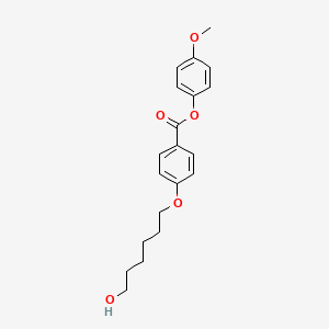 4-(6-Hydroxyhexyloxy)benzoic Acid 4-Methoxyphenyl Ester