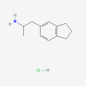 5-(2-Aminopropyl)-2,3-dihydro-1H-indene hydrochloride