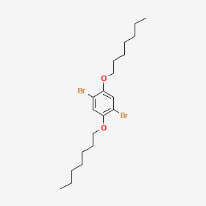 1,4-Dibromo-2,5-bis(heptyloxy)benzene