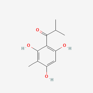 molecular formula C11H14O4 B592914 2-Methyl-4-isobutyrylphloroglucinol CAS No. 69480-03-1