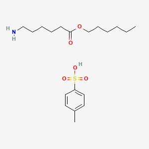 Hexyl 6-aminohexanoate 4-methylbenzenesulfonate