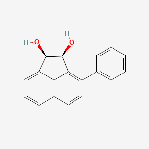 molecular formula C18H14O2 B592917 3-Phenyl-1,2-dihydroacenaphthylene-1,2-diol CAS No. 193892-33-0