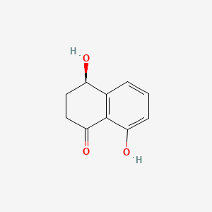 molecular formula C10H10O3 B592930 Regiolone CAS No. 137494-04-3