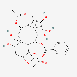 molecular formula C31H40O12 B592959 Baccatin IX 