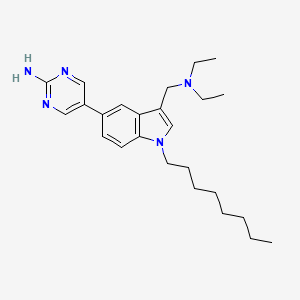 molecular formula C25H37N5 B593008 CAY10677 