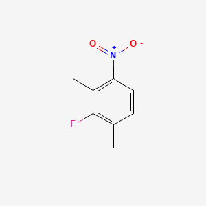 molecular formula C8H8FNO2 B593017 2,6-Dimethyl-3-nitrofluorobenzene CAS No. 1736-84-1