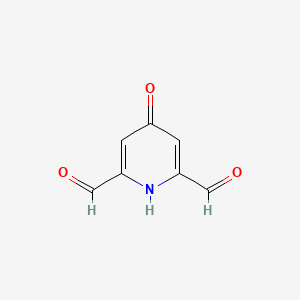 4-Hydroxypyridine-2,6-dicarbaldehyde