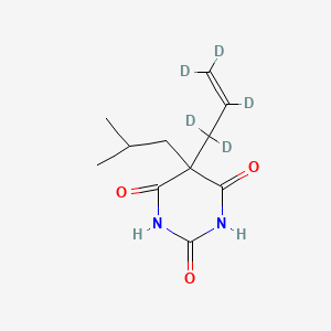 molecular formula C11H16N2O3 B593067 Butalbital-d5 CAS No. 145243-96-5