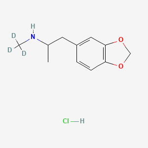 molecular formula C11H16ClNO2 B593070 3,4-MDMA-d3 (hydrochloride) CAS No. 1219794-60-1