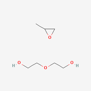 molecular formula C7H16O4 B593078 2-(2-Hydroxyethoxy)ethanol;2-methyloxirane CAS No. 132435-10-0