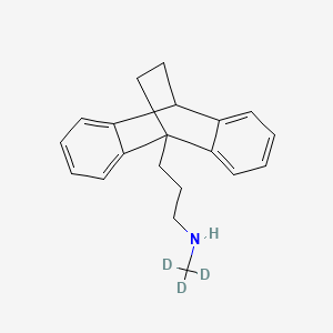 molecular formula C20H23N B593084 Maprotiline-D3 CAS No. 136765-39-4