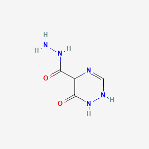 6-Oxo-1,2,5,6-tetrahydro-1,2,4-triazine-5-carbohydrazide