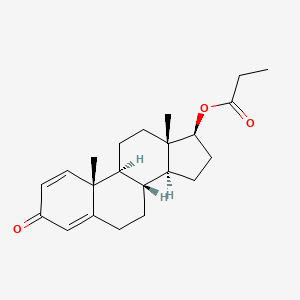 molecular formula C22H30O3 B593114 Boldenone Propionate CAS No. 977-32-2