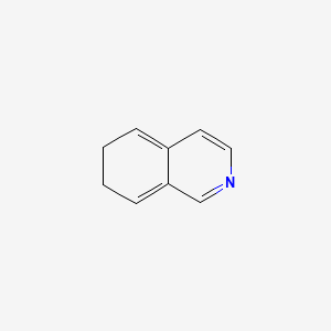 molecular formula C9H9N B593133 6,7-Dihydroisoquinoline CAS No. 130825-95-5