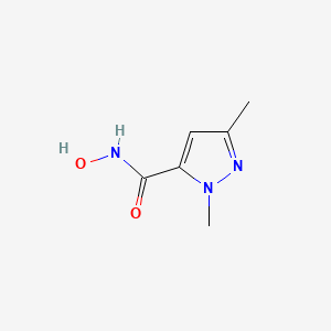 N-Hydroxy-1,3-dimethyl-1H-pyrazole-5-carboxamide