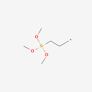molecular formula C6H15O3Si B593142 CID 57428127 CAS No. 136856-91-2