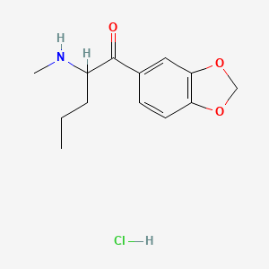 molecular formula C13H18ClNO3 B593145 戊基酮盐酸盐 CAS No. 17763-01-8