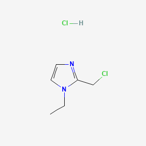 2-(chloromethyl)-1-ethyl-1H-imidazole hydrochloride