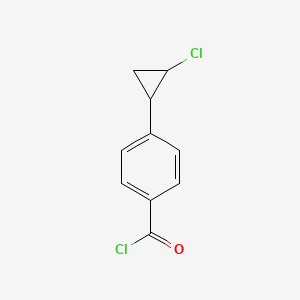 4-(2-Chlorocyclopropyl)benzoyl chloride