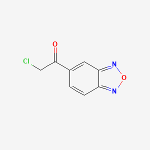 1-(2,1,3-Benzoxadiazol-5-yl)-2-chloroethan-1-one