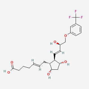 molecular formula C23H29F3O6 B593239 5-trans Fluprostenol CAS No. 57968-83-9