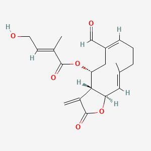 molecular formula C20H24O6 B593240 Eupahualin C 