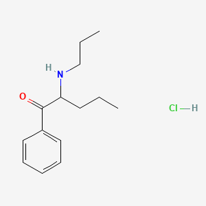 1-Phenyl-2-(propylamino)-1-pentanone,monohydrochloride