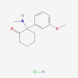 2-(3-Methoxyphenyl)-2-(methylamino)cyclohexanone hydrochloride