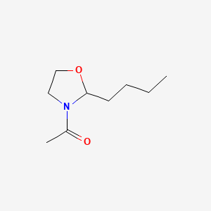 3-Acetyl-2-butyloxazolidine