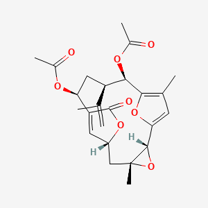 molecular formula C24H28O8 B593288 Bipinnatin G CAS No. 134455-94-0