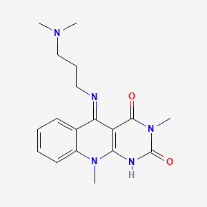 molecular formula C18H23N5O2 B593370 HLI373 CAS No. 1782531-99-0