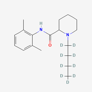 molecular formula C18H28N2O B593371 Bupivacaine-d9 