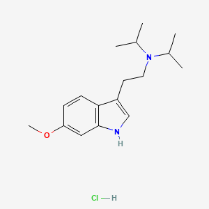 molecular formula C17H27ClN2O B593382 6-methoxy DiPT (hydrochloride) 