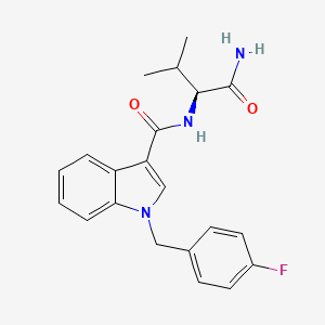 molecular formula C21H22FN3O2 B593438 Ab-fubica CAS No. 1801338-22-6