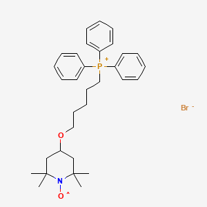 molecular formula C32H42BrNO2P B593443 MitoTEMPOL 