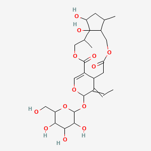 molecular formula C26H38O13 B593454 4''-Hydroxyisojasminin 