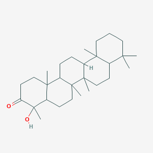 4-hydroxy-4,6a,6b,9,9,12a,14b-heptamethyl-2,4a,5,6,6a,7,8,8a,10,11,12,13,14,14a-tetradecahydro-1H-picen-3-one