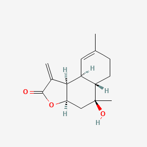 10beta-Hydroxycadina-4,11(13)-dien-12,8beta-olide