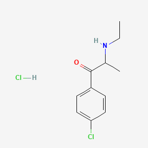 molecular formula C11H14ClNO B593520 4-Chloroethcathinone hydrochloride CAS No. 22198-75-0