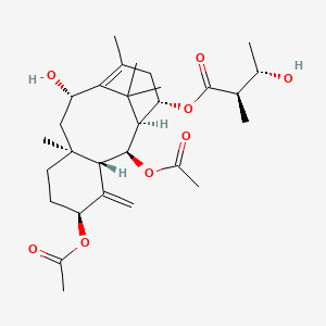 molecular formula C29H44O8 B593532 10-Deacetylyunnanxane 
