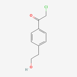 2-Chloro-1-[4-(2-hydroxyethyl)phenyl]ethanone